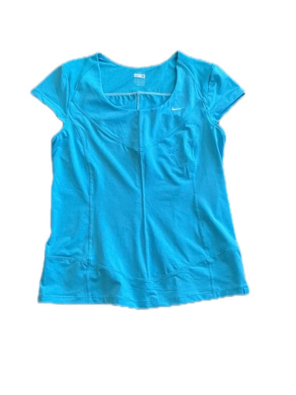 Nike Dry Fit  Women’s Blue Golf Performance Scoop Neck Top M